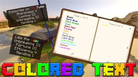 Image result for Minecraft Text Chat Color