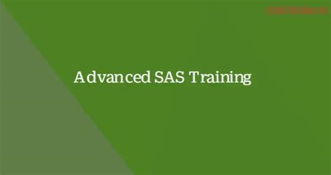 Toradh íomhá ar SAS Training SQL