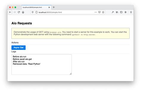Python Browser Code に対する画像結果