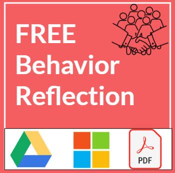 Image result for Student Safety Reflection Sheet