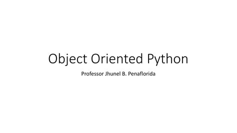 Image result for Object-Oriented Python Tutorial