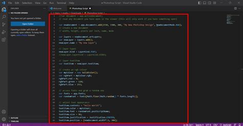 Toradh íomhá ar Photoshop Scripting
