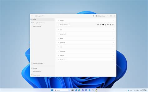 Toradh íomhá ar WSL2 GUI Manager