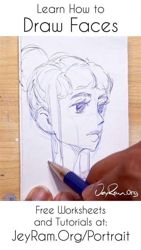 Image result for Basic Female Face Drawing