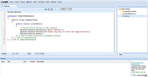 Image result for C Compiler Onlin
