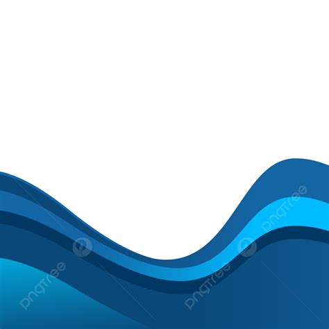 Toradh íomhá ar Blue Wave Vector Background