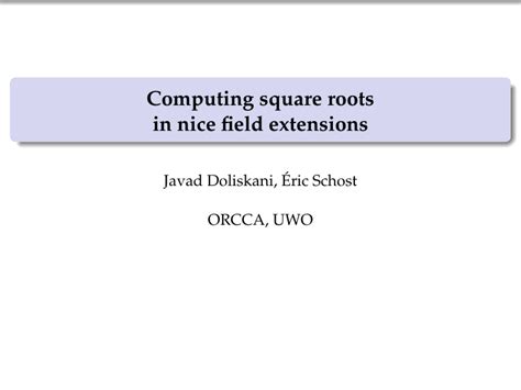 Methods Of Computing Square Roots-साठीचा प्रतिमा निकाल