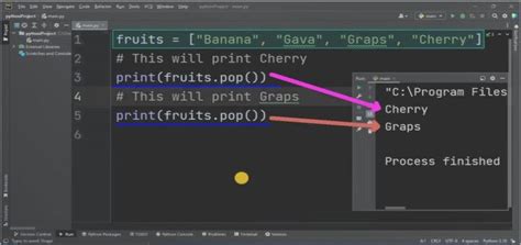 Image result for Pop Method Python
