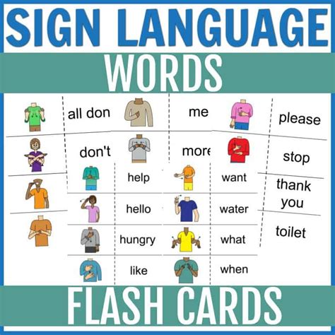 Image result for Learn Sign Language Chart