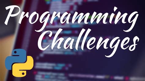Afbeeldingsresultaten voor Python Programming Challenges