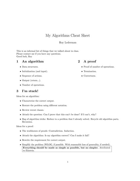 Image result for Introduction to Algorithms Cheat Sheet