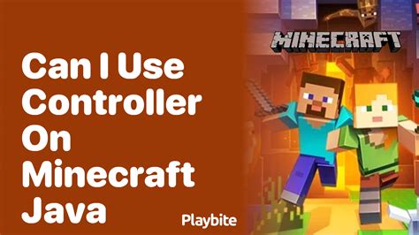 Image result for Can I Use a Controller On Minecraft Java
