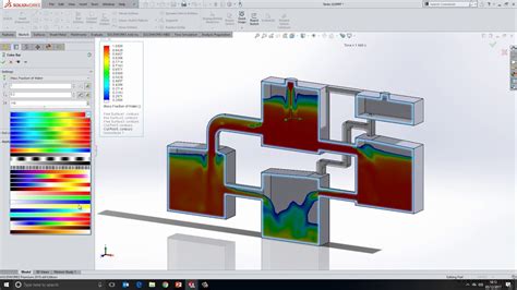 Image result for The SolidWorks Flow Simulation Interface Appears On Screen
