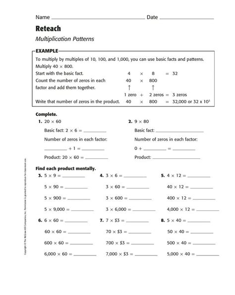Image result for My Math Multiplication Patterns 5th Grade