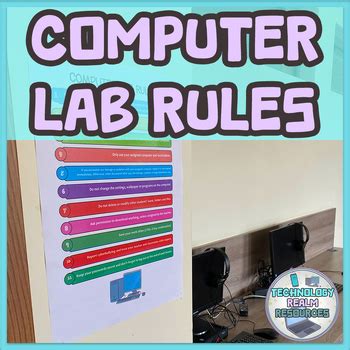 Image result for It Lab Rules Poster