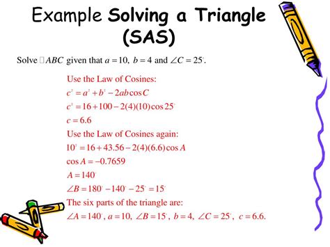 Image result for SAS Triangle Example