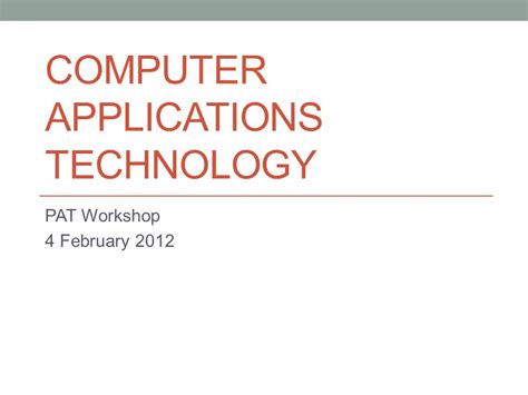 Computer Apllication Technology Word に対する画像結果