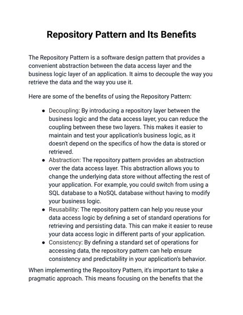 Afbeeldingsresultaten voor Repository Pattern with Entity Framework