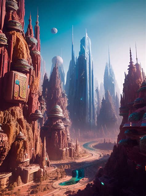 Image result for Alien Cityscape Wallpaper