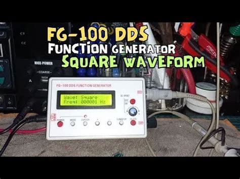 FG 100 dds function Generator に対する画像結果