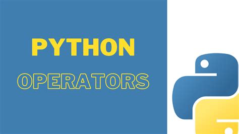 Image result for Operators in Python Chart Logo