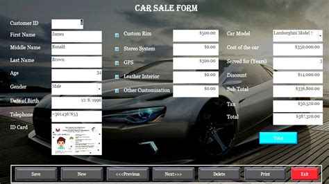 Image result for Vehicle Data Entry Form