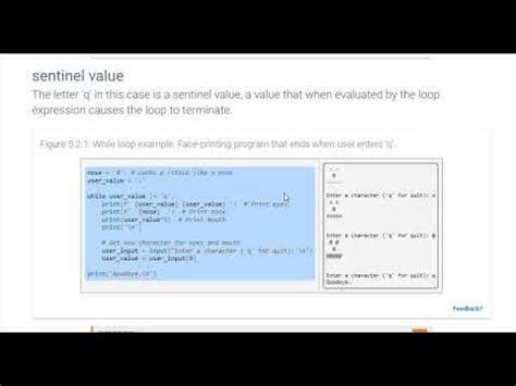 Image result for Python Sentinel While Loop