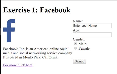 Image result for HTML and CSS Exercises for Beginners