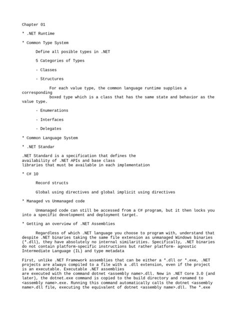 Image result for C# Programming Notes