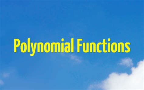 Image result for Polynomial Function in Real Life