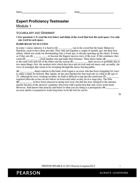 Image result for Module One Test