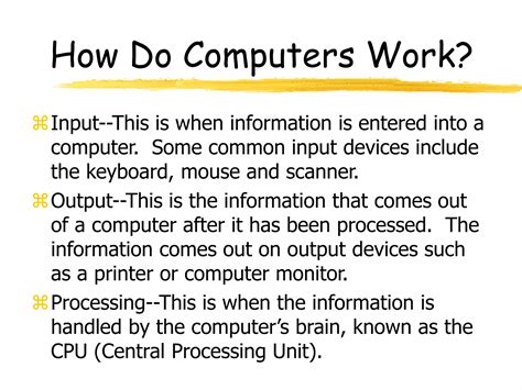 Image result for Computer Base Unit Function for Kids