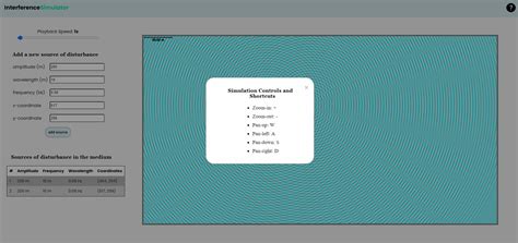 Wave Interference Simulation に対する画像結果