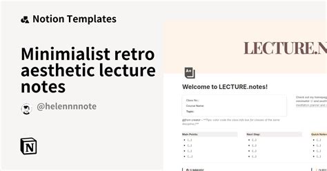 Toradh íomhá ar Aesthetic Lecture Notes Designs