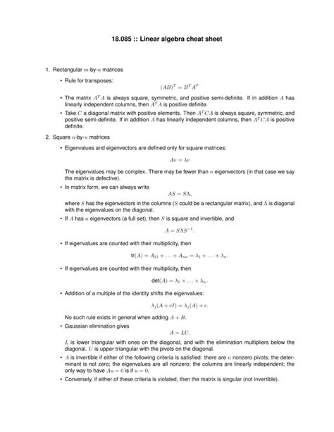 Linear Programming Cheat Sheet に対する画像結果
