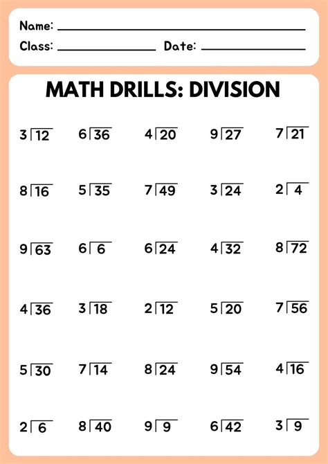 Afbeeldingsresultaten voor Free Printable Math Worksheets Division Word Problems