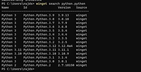 Image result for Command to Install Python