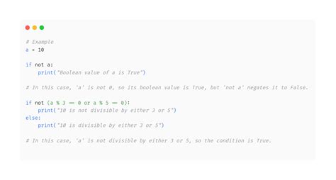 Image result for Boolean Operators in Python Code