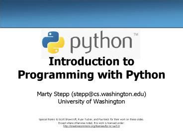 Image result for Introduction to Python Programming Ppt Presentation