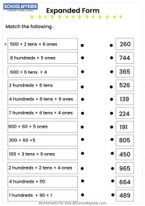 Image result for Expanded Form Math 3rd Grade