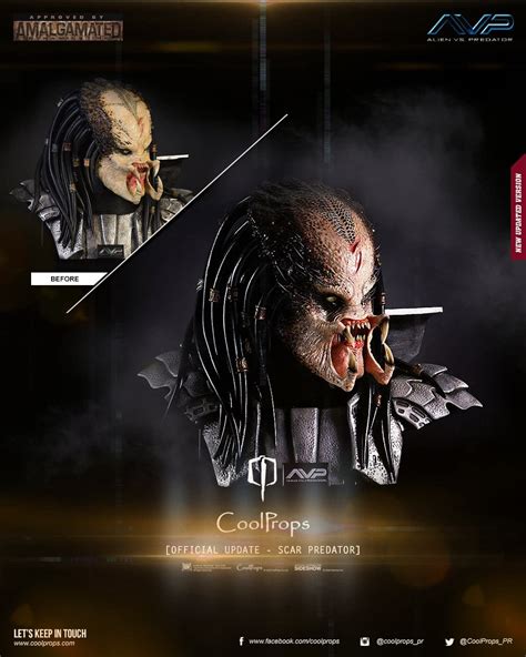 Afbeeldingsresultaten voor Predator Face Bust