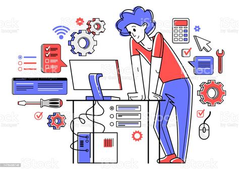 Image result for Computer Engineering Duties Illustration