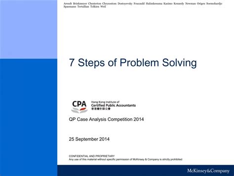 Image result for 7 Steps Problem Solving
