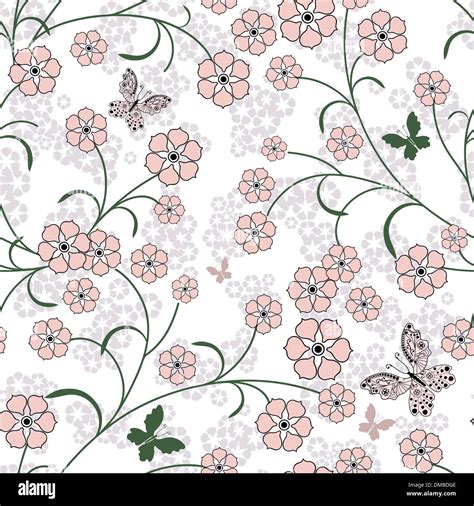 Image result for Repeating Flower Pattern