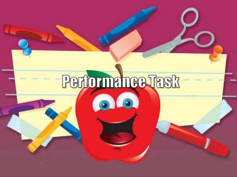 Image result for Performance Task Design Ideas