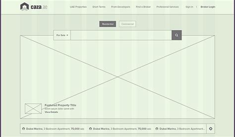 Image result for Simple Landing Page Design Barebones Lo-Fi Wireframe