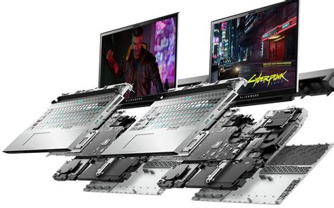 Image result for Alienware Area 51M R2 Laptop Top-Down