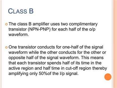 Image result for Class B Amplifier Currents Dead Zone