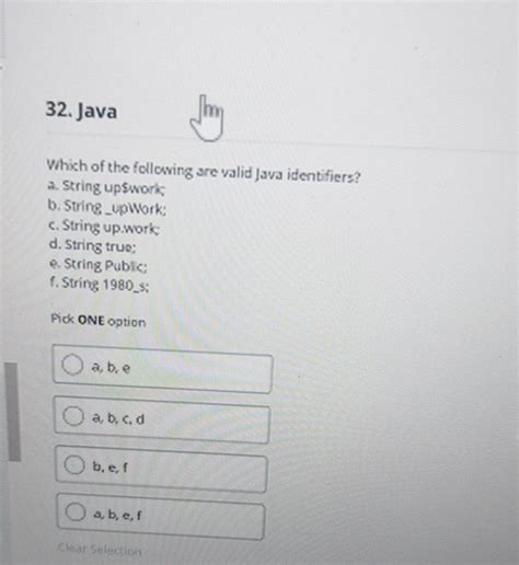 Valid Java Identifiers に対する画像結果
