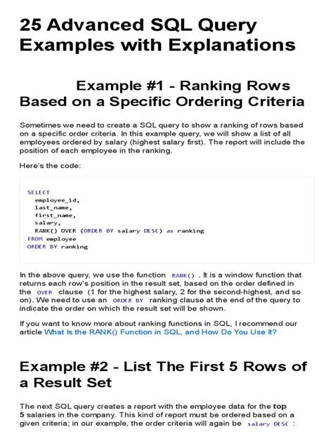 Toradh íomhá ar SQL Query Modern